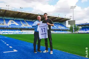 alt= Oussama El-Azzouzi blessé