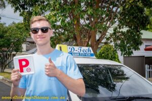 D-Tech Driver Training instructor delivering professional driving lessons for a student in Bligh Park NSW 2756.