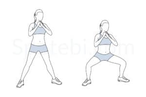 Wide Leg Squat