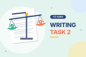 Từ vựng Writing Task 2: Tổng hợp theo chủ đề IELTS