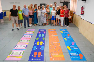 Entrada principal centro mayores Torrejón de Ardoz con actividades de verano