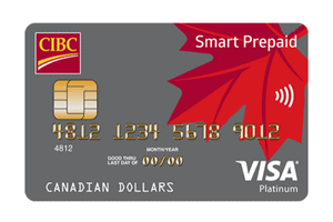 CIBC Smart Prepaid Visa Card
