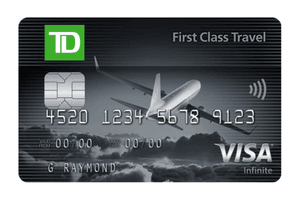 TD First Class Travel Visa Infinite