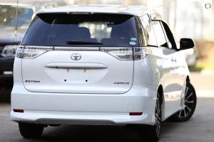 Accident-damaged car ready to be sold for cash