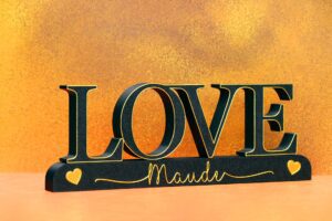 Avis client avec support Love personnalisé