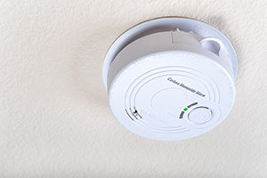 carbon monoxide alarm - gas safety tips for park home owners