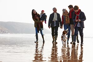 family on staycation