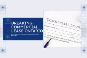 Breaking a Commercial Lease in Ontario