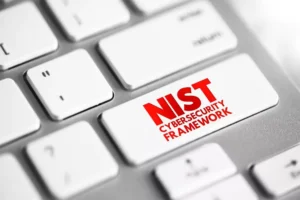 A keyboard with the word nist on it.