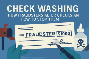 How Fraudsters alter checks and how to stop them