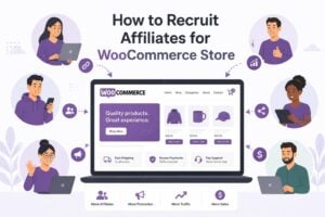 recruit affiliates for WooCommerce