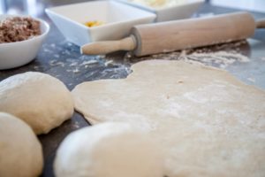 Selbstgemachter Pizzateig