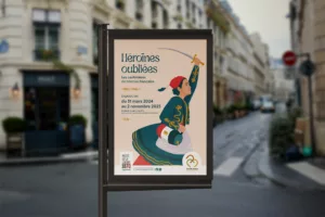 Affiche de l'exposition des femmes cantinières