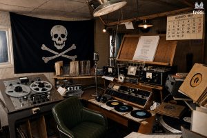 Strumentazione di una radio pirata