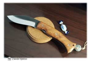 Citadel « Kukri Lock Padouk »- Couteau de poche.