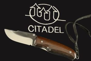 Citadel Chantha Rosewood- Folding Knife.
