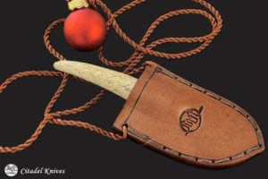 Citadel Papoose « CANDIE »- Couteau à Lame Fixe.