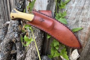 Citadel Kukri Ébène Royal « PHOU BIA »- Couteau à lame fixe.