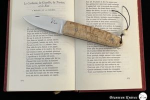 Branwen DURANGO bouleau- Couteau de poche.