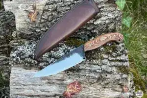 Citadel SBD Micarta Marron- Couteau à Lame Fixe.