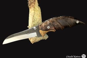 Citadel LEONARDO- Couteau de Poche liner lock manche rosewood.