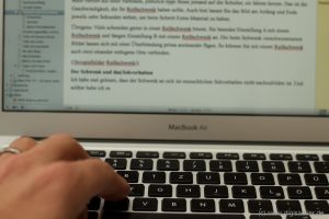 Der Computer: Befreiung von der Handschrift.