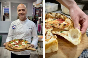 pizza cucinata da Gino Sorbillo con forno artigianale di Forni Pavesi Rimini