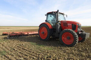 Kubota is one of the tractor manufacturers that have invested heavily in autonomous tractors. This one still with a cab, however. - Photo: Kubota