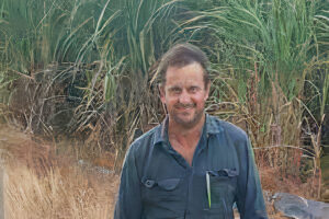 Burdekin canefarmer Steve Pilla: “If there is an issue, I will receive an alert on my phone.” - Photo: Sugar Research Australia