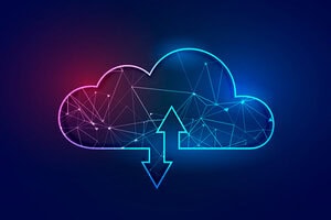 Bulut veri ambarı (cloud data warehouse) kavramsal görseli