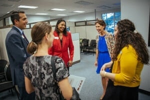 Wells Fargo and Habitat Collier Staff Members Talk Partnership