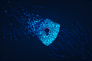breached digital lock
