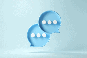 dialogue bubbles