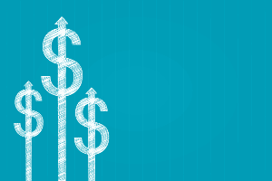 Dollar signs in an increasing order