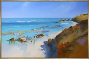 On the Back Beach, Sorrento - Canvas