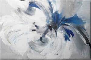 Blue Flower II - Unframed Canvas Unframed Canvas
