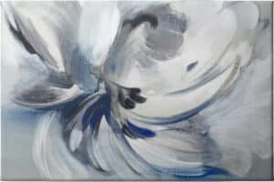 Blue Flower I - Unframed Canvas Unframed Canvas