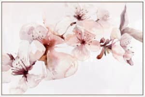 Floral Tropics I - Canvas Gallery White