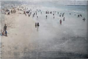 Fun On the Beach II - Unframed Canvas Unframed Canvas