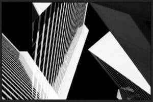 Glass Pass II - Canvas Gallery Black