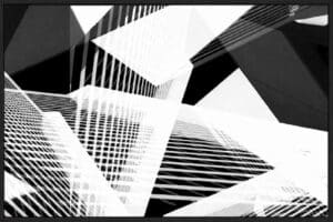Glass Pass I - Canvas Gallery Black