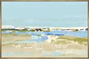 Serenity At Sea - Canvas Gallery Champagne