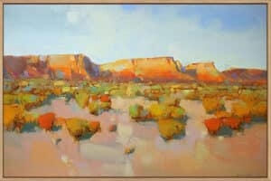 Canyon View - Canvas Gallery Natural