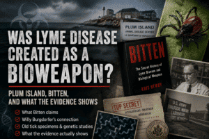 Lyme disease bioweapon article about Plum Island, Bitten, ticks, and Borrelia evidence