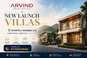 Arvind smartspaces villas khopoli banners