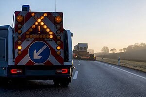 BF3-Begleitfahrzeug mit variabler Verkehrszeichenanlage
