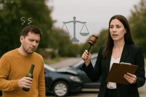 Hit by an Uninsured Drunk Driver