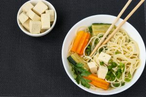 Rice noodles with tofu and vegetables - the healthiest comfort food 2 Rice noodles with tofu and vegetables the healthiest comfort food