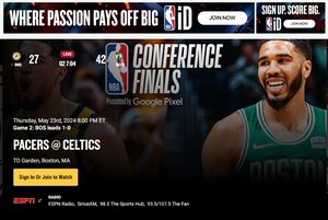 Boston Celtics vs. Indiana Pacers