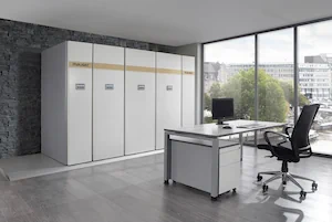 Büro Rollregal mauser elegant move